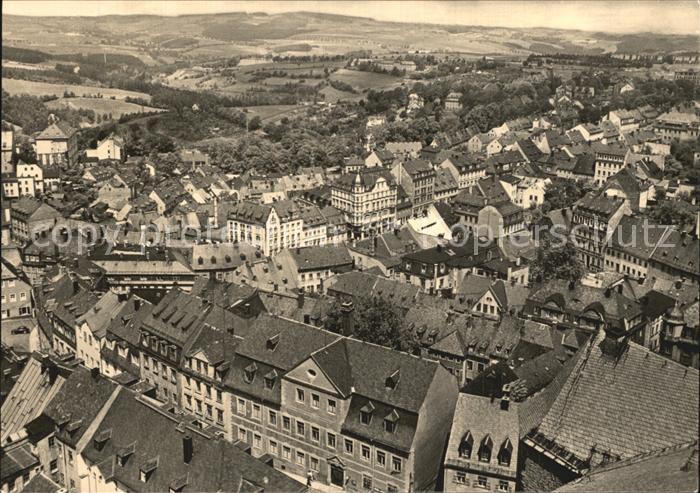 Annaberg-Buchholz Erzgebirge Blick vom Turm St Annen