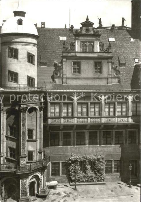 DRESDEN Elbe Ehem koenigl Residenzschloss