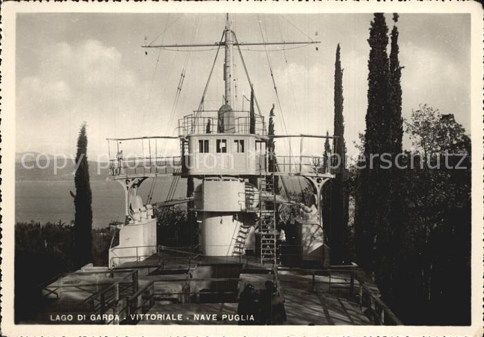 Puglia Lago die Garda Vittoriale Nave Puglia