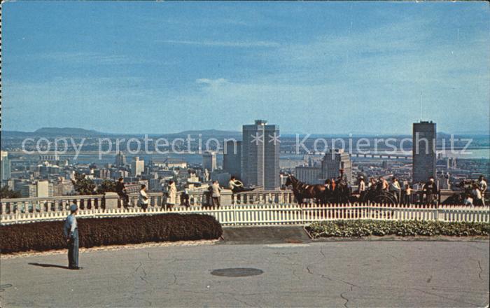 Montreal Quebec Old French Horsedrawn Mount Royal