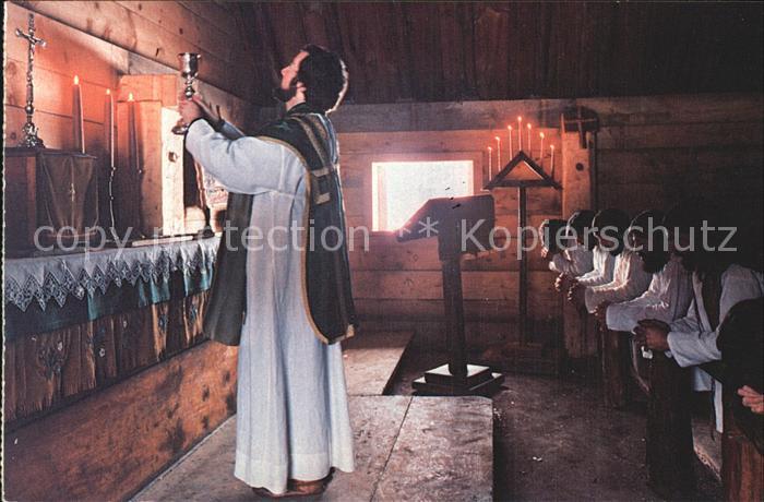 Ontario Canada Jesuiten Missionar Sainte Marie Andacht