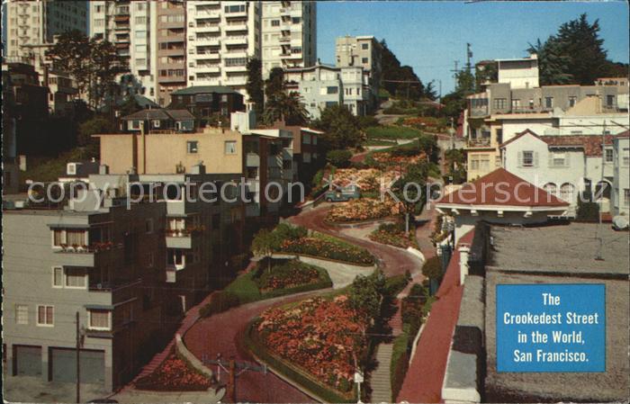 San Francisco California Lombard Street