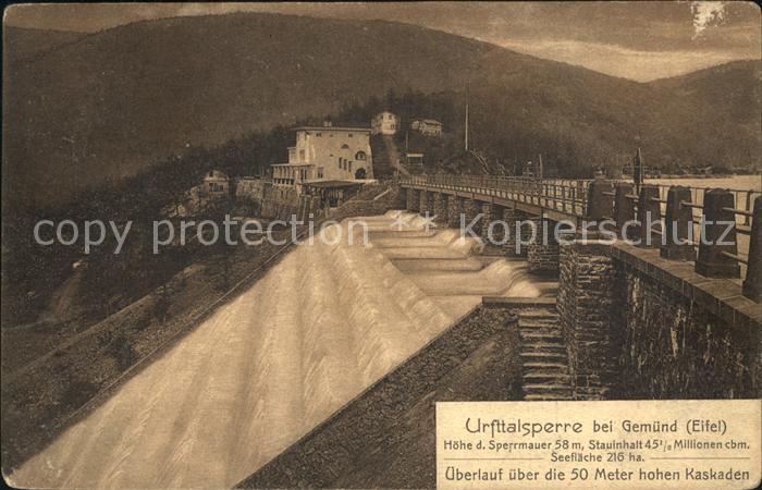 Gemuend Eifel Urfttalsperre