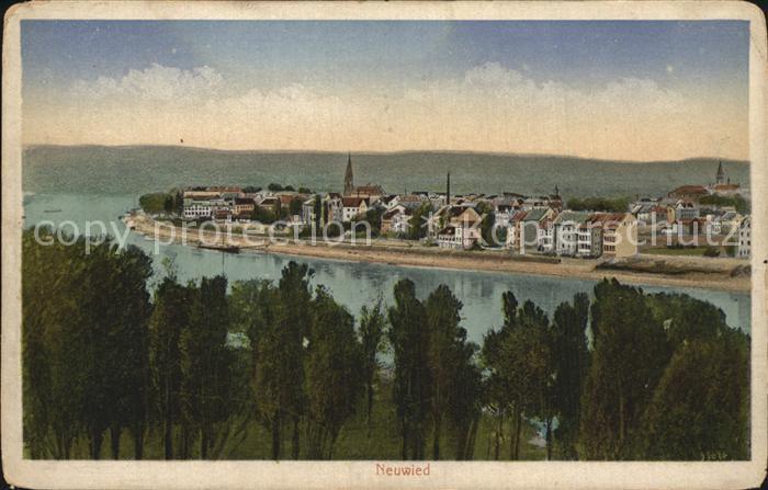 Neuwied Rhein Panorama