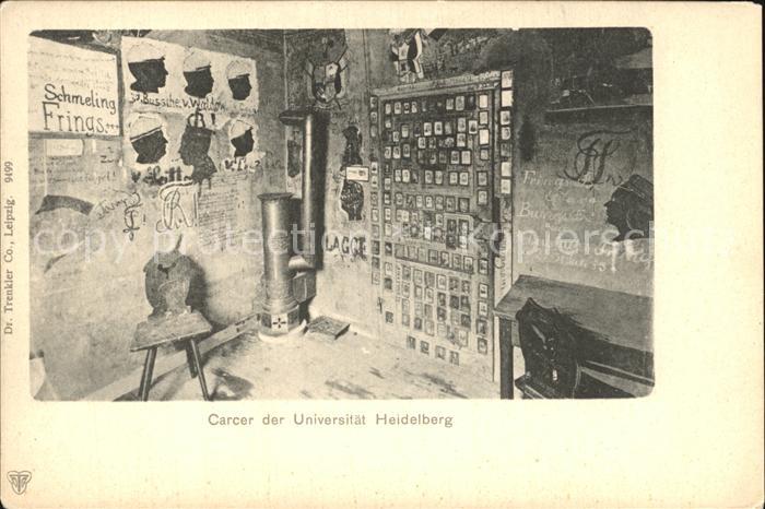 Heidelberg Neckar Karzer Universit