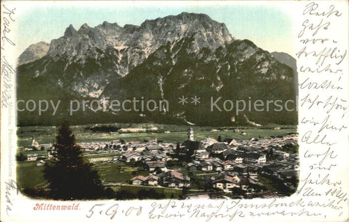 Mittenwald Bayern Panorama