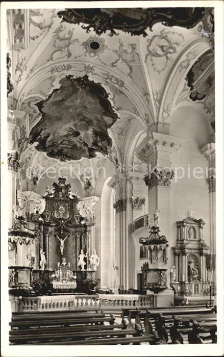 Amorbach Miltenberg Katholische Kirche innen