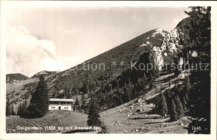 Prien Chiemsee Geigelstein Prienerhuette