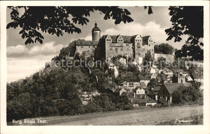 Saalfeld Saale Burg Ranis Thueringen