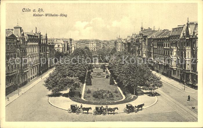 Koeln Rhein Kaiser Wilhelm Ring