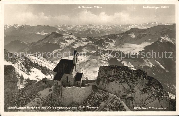 Wendelsteinhaus Wendelstein Kircherl Kaisergebirge Hohe Tauern