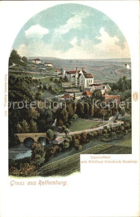 Rothenburg Tauber Wildbad Friedrich Hessing