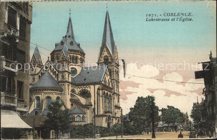 Koblenz Rhein Lohrstrasse Kirche