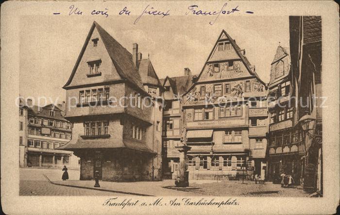 Frankfurt Main Am Gaskuechenplatz