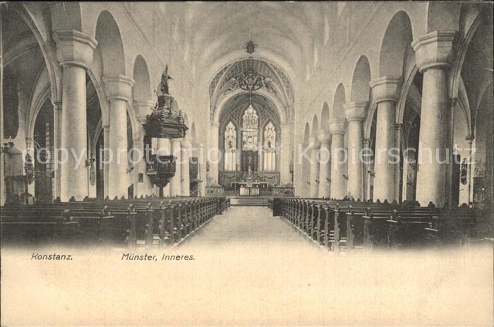 Konstanz Bodensee Muenster Innen