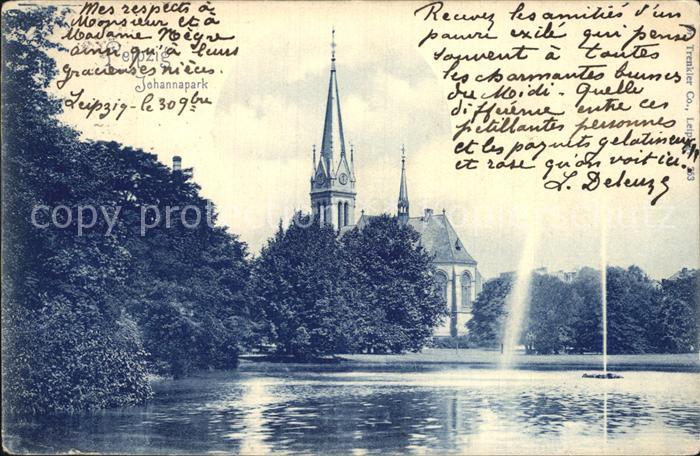 LEIPZIG Sachsen Johannapark