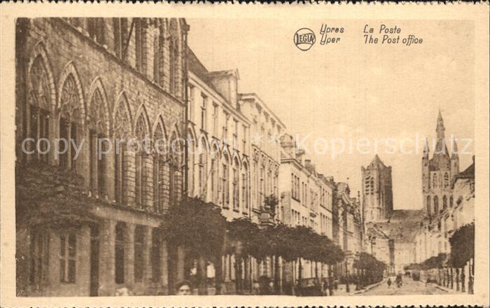 Ypern Ypres Postoffice