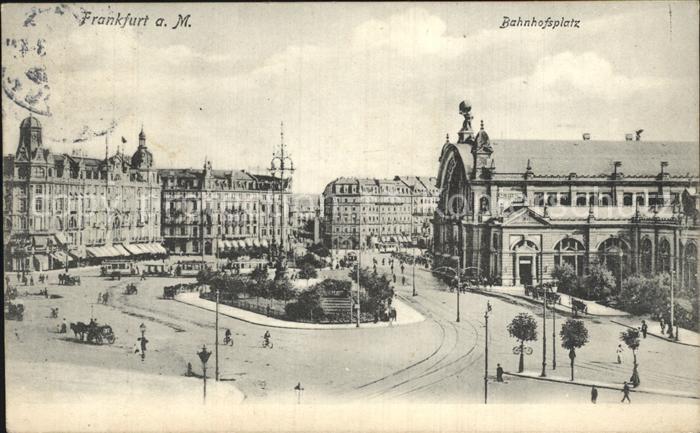 Frankfurt Main Bahnhofsplatz