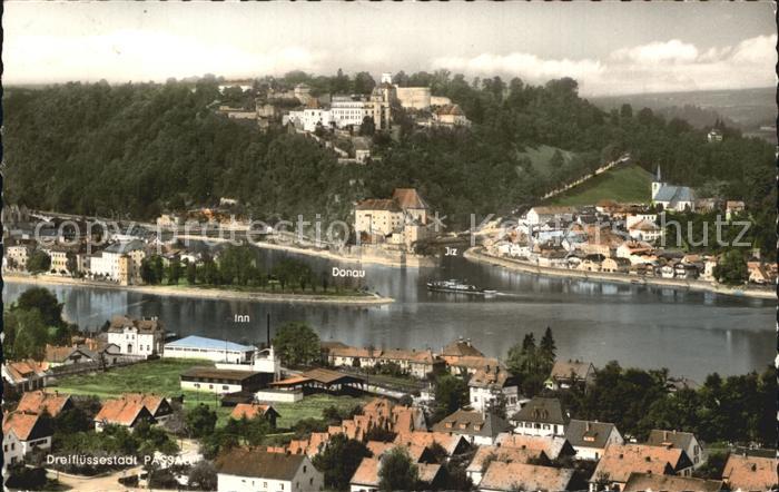 PAssAU Bayern Dreifluessestadt Ilz Donau Inn
