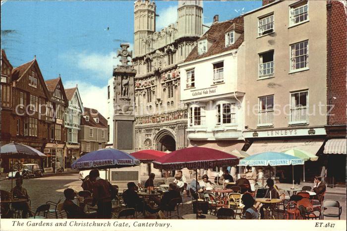 Canterbury Kent Gardens Christchurch Gate