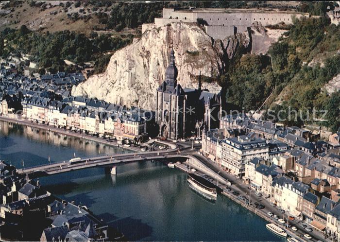 Dinant Wallonie Panorama Zitadelle Collegiale