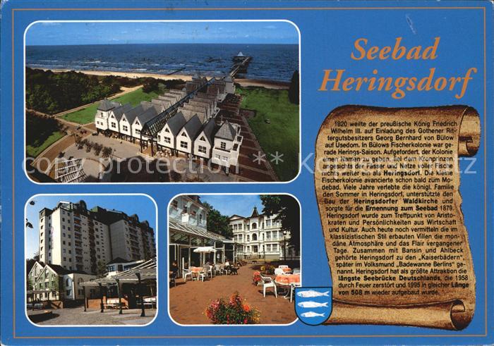 Heringsdorf Ostseebad Usedom Ferienhaeuser Stadtansicht