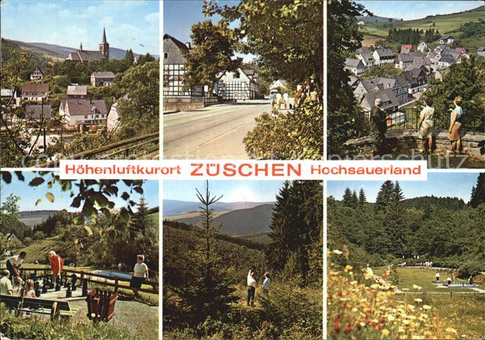 Zueschen Sauerland Hoehenlufturort Ortsansichten