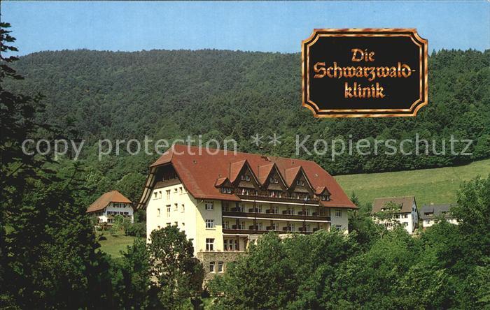 Schwarzwald Die Schwarzwaldklinik