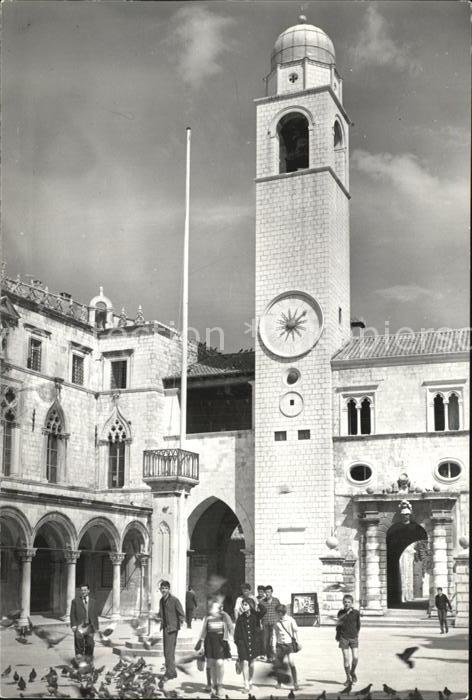 Dubrovnik Ragusa Marktplatz