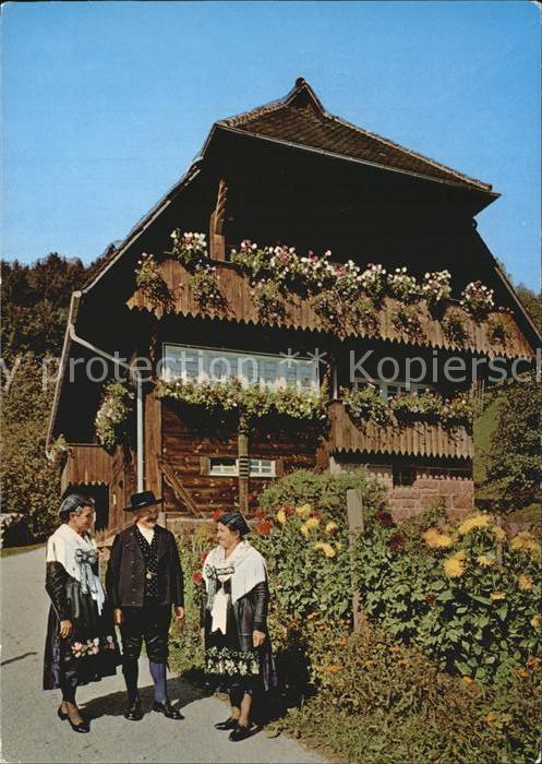 Schapbach Luftkurort Wolftal Schwarzwald Trachtengruppe