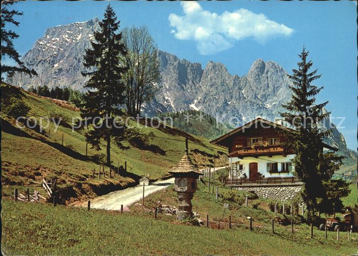 Tirol Region Sommer Berge Marterl