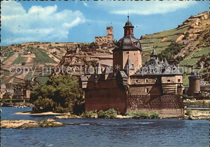 Kaub Rhein Burg Pfalzgrafenstein