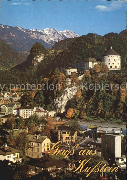 Kufstein Tirol Festung Blick auf Zahmen Kaiser Tirol