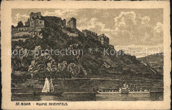 St Goar Ruine Rheinfels
