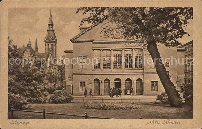 LEIPZIG Sachsen altes Theater