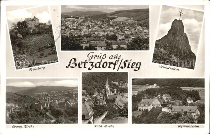 Betzdorf Sieg Freusburg Druidenstein Kirchen