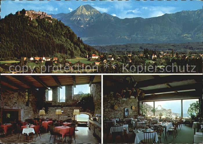 Villach Kaernten Burgruine Landskron