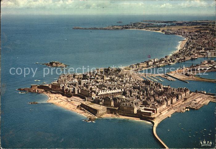 Saint-Malo 35 Cite Corsaire Fliegeraufnahme
