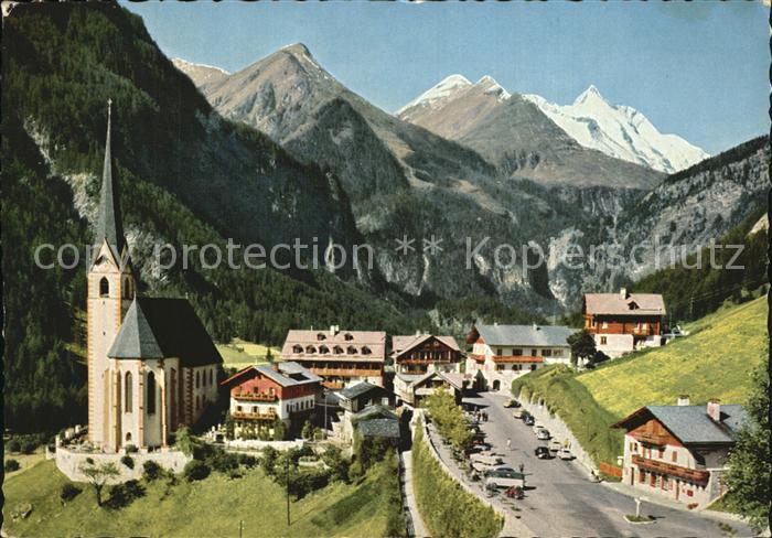 Heiligenblut Kaernten mit Grossglockner-Hochalpenstrasse