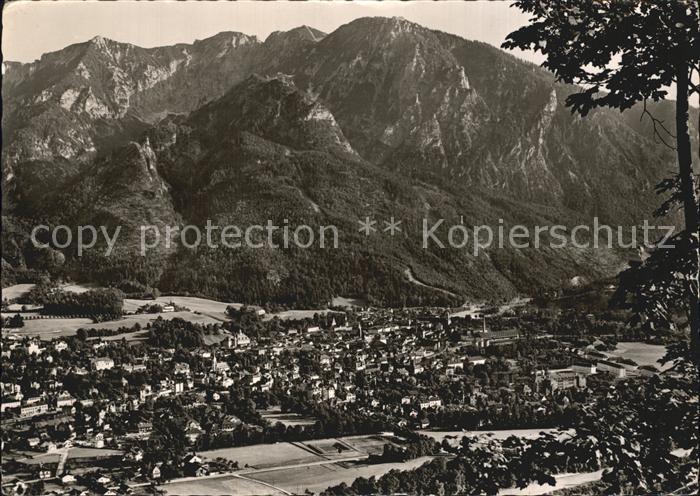 Bad Reichenhall gegen Lattengebirge Predigtstuhl