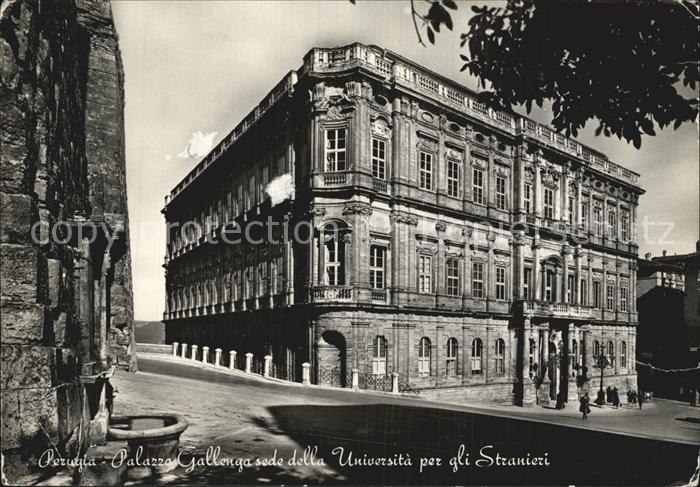 Perugia Palazzo Gallenga della Universitae per gli Stranieri