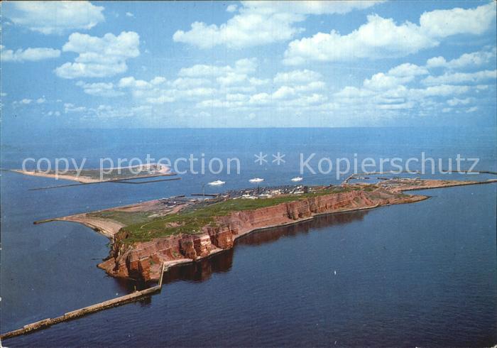 HELGOLAND Insel Schleswig-Holstein Fliegeraufnahme