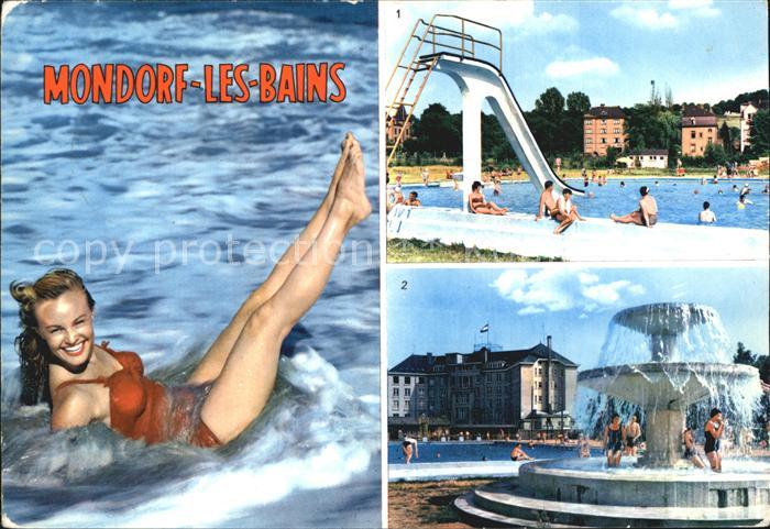 Mondorf-les-Bains Freibad Brunnen