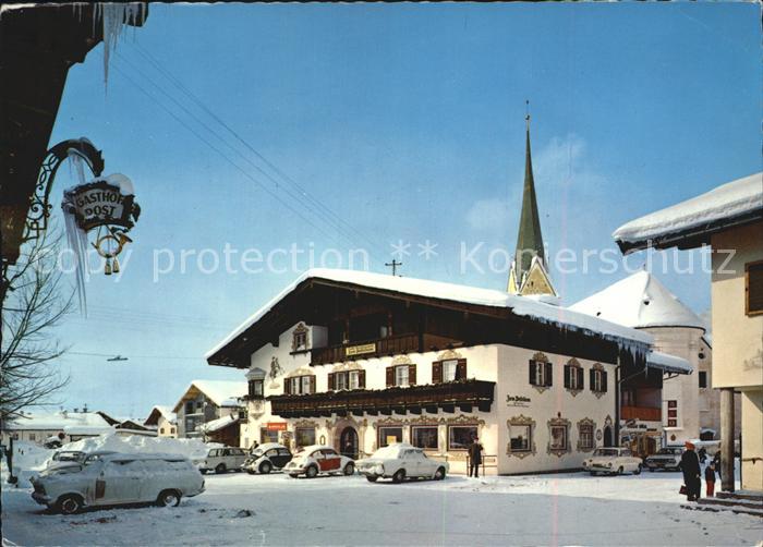 Koessen Tirol Kaiserwinkel Dorfpartie