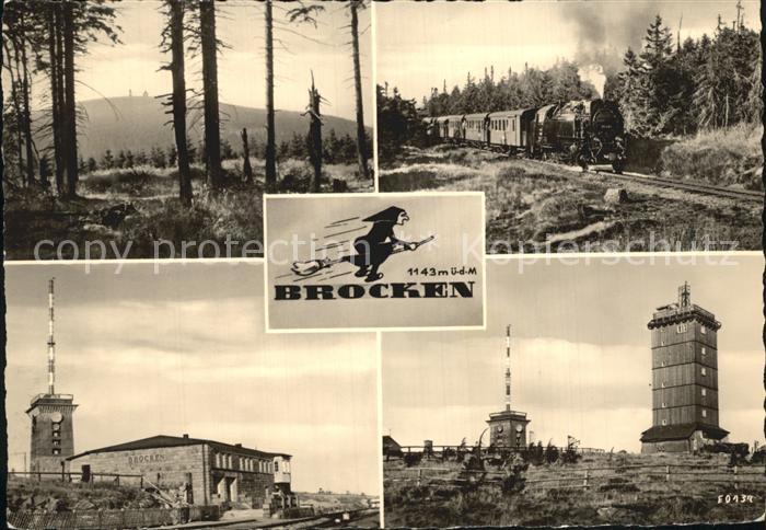 Brocken Harz Dampflock Sendetuerme