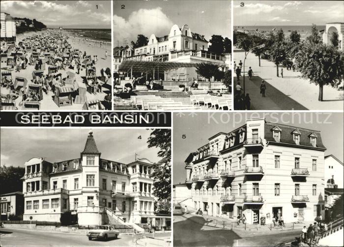 Bansin Ostseebad Strand Erholungsheime Josef Orlopp Julian Marchlewski Meeresstr