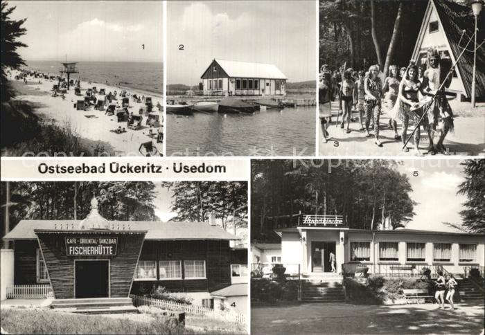 ueckeritz Usedom Strand Hafen Achterwasser Neptunfest Strandklause