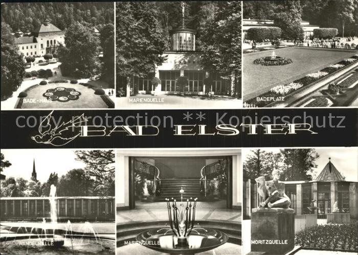 Bad Elster Marienquelle Moritzquelle Badehaus