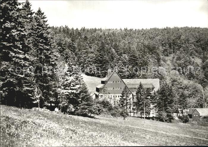 Rehefeld-Zaunhaus Erholungsheim Aufbau