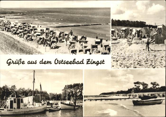 Zingst Ostseebad Strand Hafen